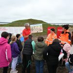Visite des fouilles préventives de l’INRAP sur le PAVE 2