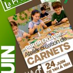 Atelier fabrication de CARNETS